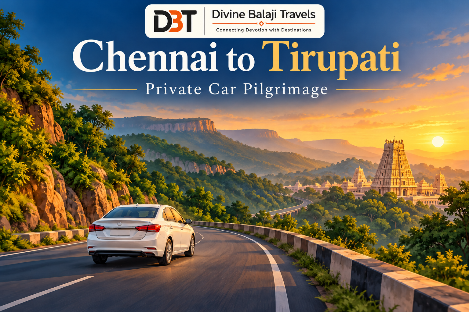 Tirupati VIP darshan packages from Chennai by car